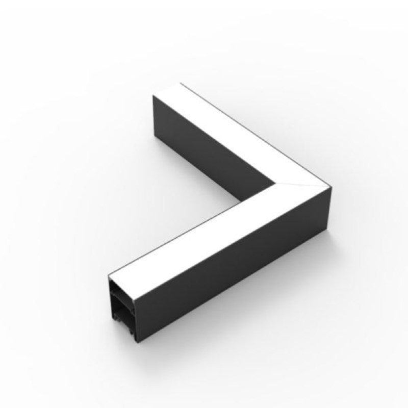 Connecteur 8W pour Luminaire Suspendu Interconnectable en L NOIR - Silamp France