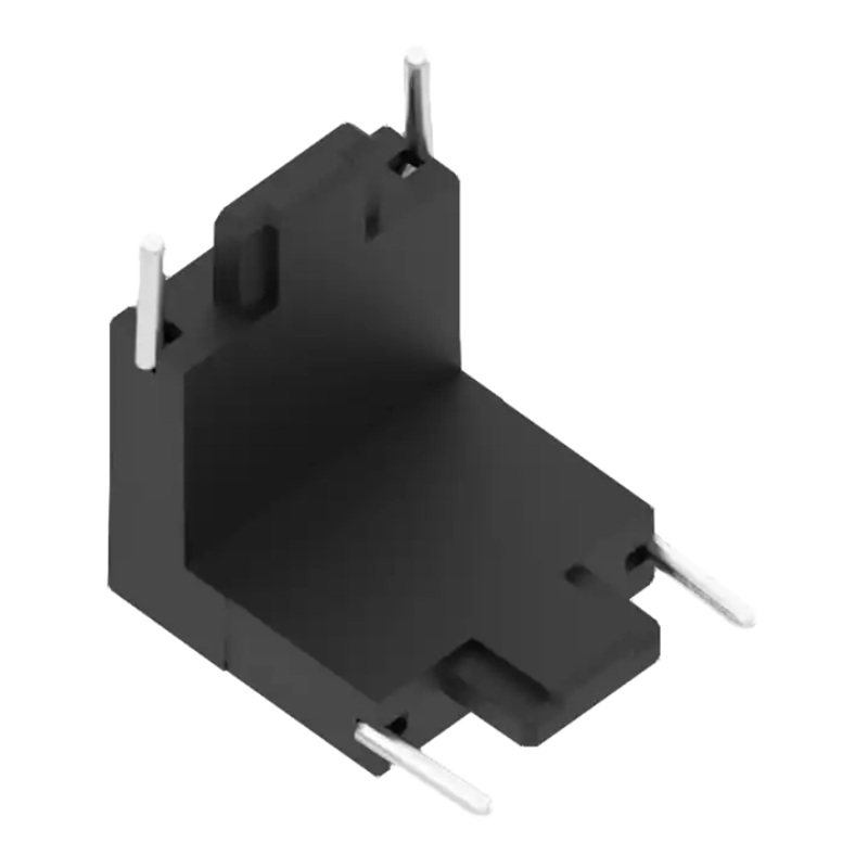 Connecteur Angle Rentrant 90° pour Rail Magnétique Extra Plat MM30 - Silamp France