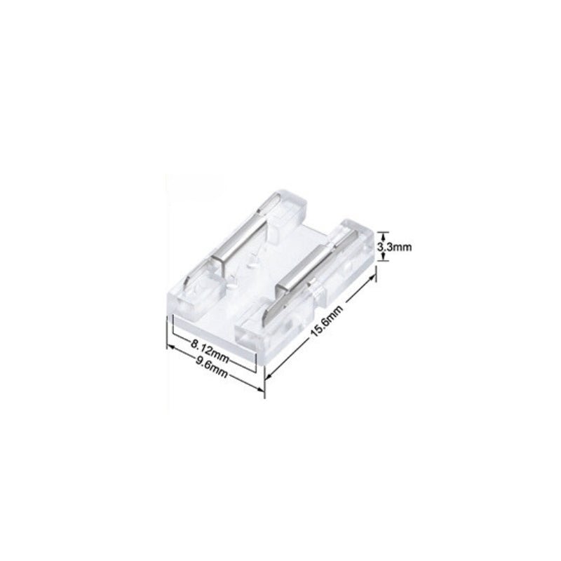 Connecteur Droit pour Ruban LED COB 24V 8mm - Silamp France