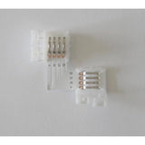 Connecteur pour Ruban LED 10mm RGB en L