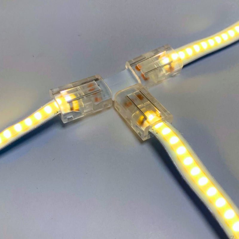 Connecteur T pour Ruban LED COB 8mm - Silamp France