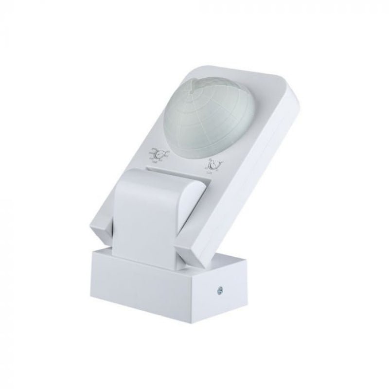 Détecteur de Mouvement Infrarouge Orientable IP65 Blanc - Silamp France