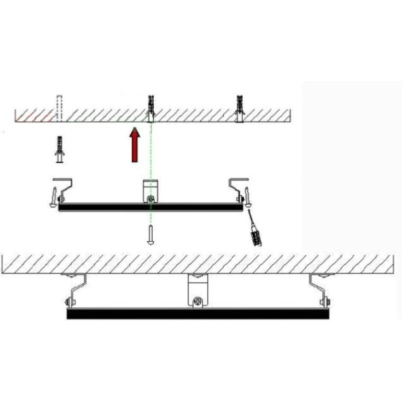 Équerres de fixation pour Panneau LED - Silamp France