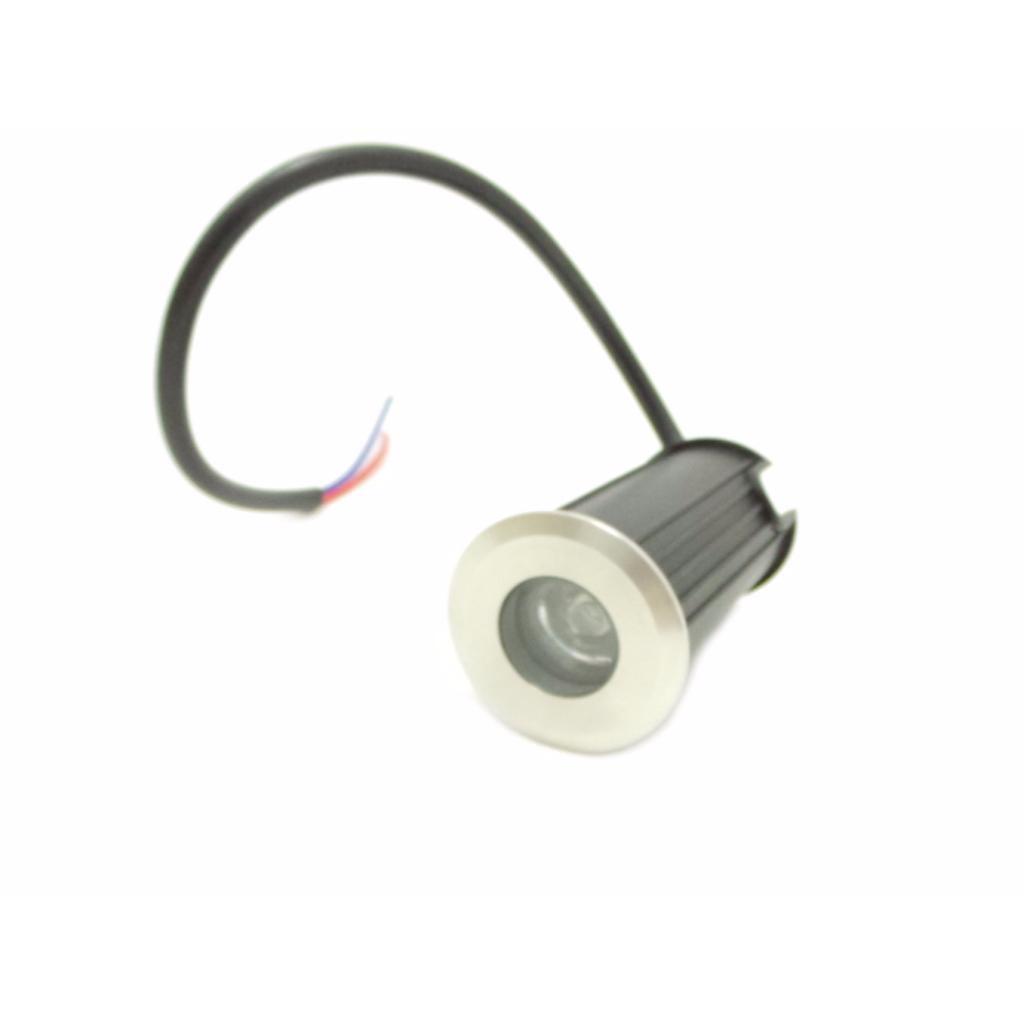 Spot LED Extérieur Encastrable Sol 12V 1W IP68 45°