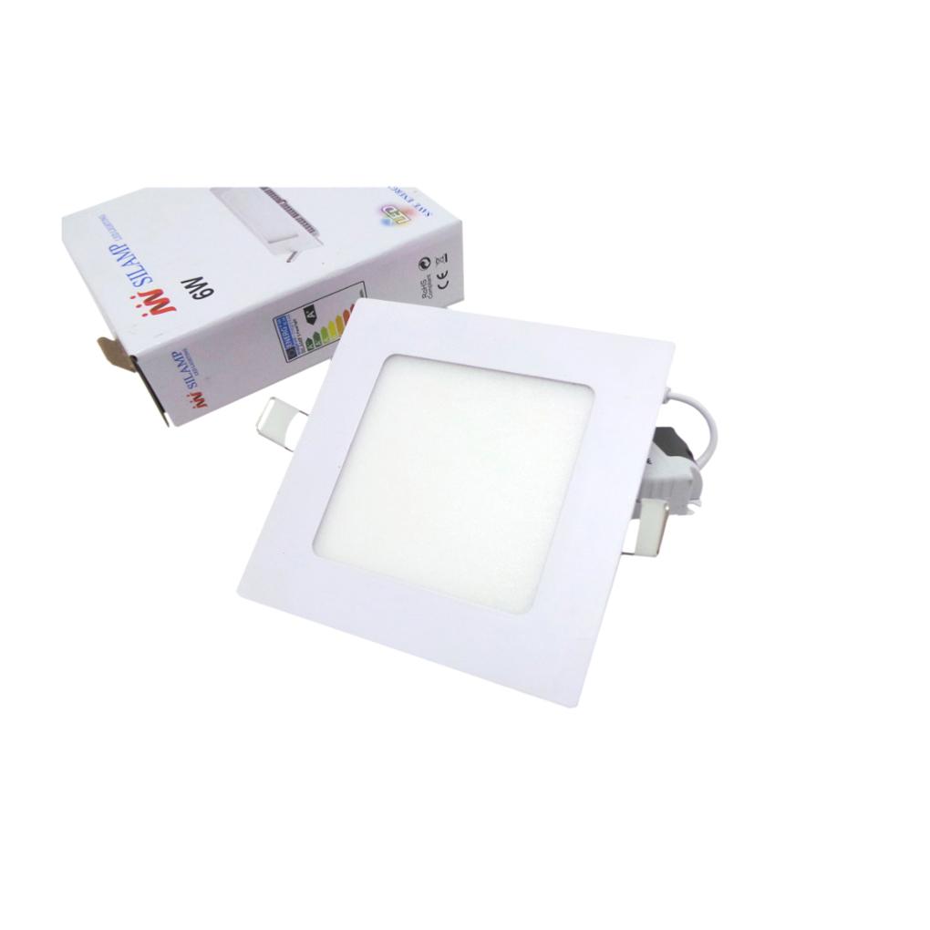 Spot LED Extra Plat Carré BLANC 6W