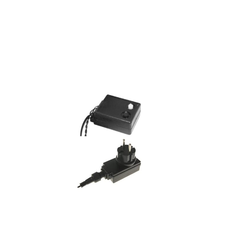 Guirlande LED 220V 9M IP44 180 LED - Bleu avec minuteur (+transfo) - Silamp France