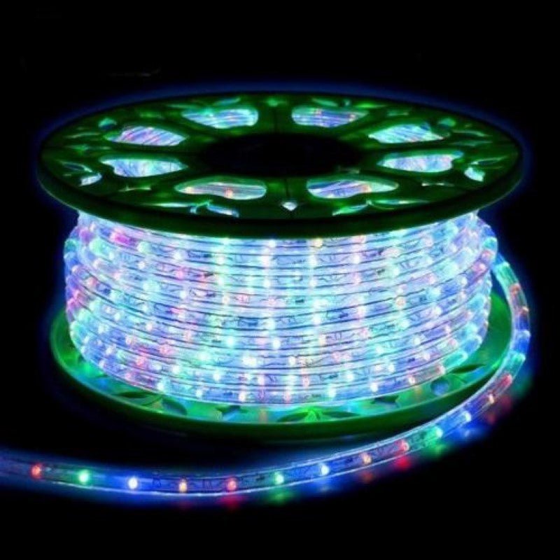 Guirlande LED Multicouleur 220V 50M IP44 Recoupable - Silamp France