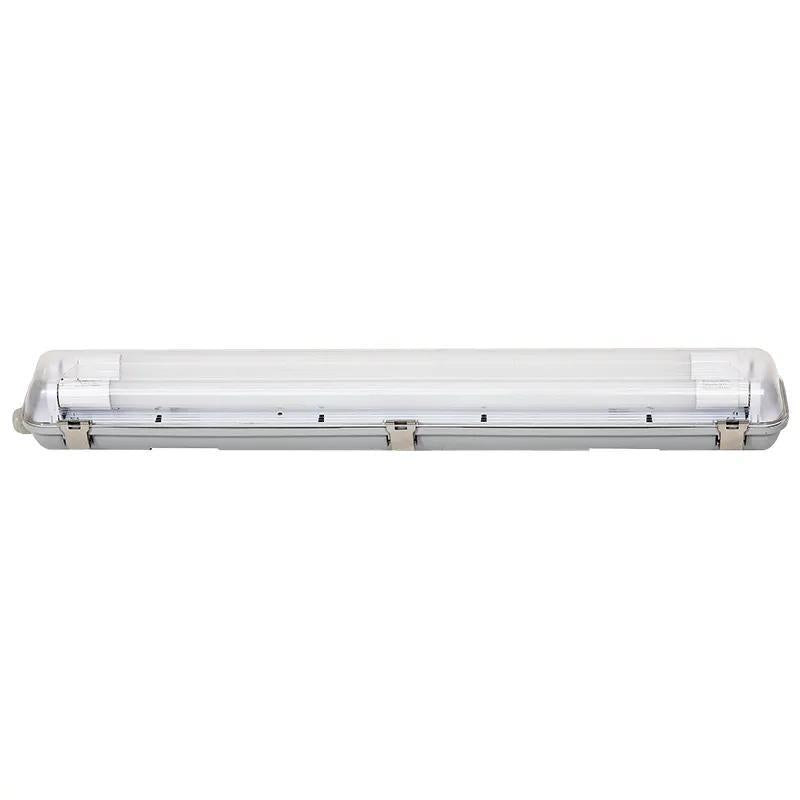 Kit de Réglette LED IP65 + 2 Tube Néon LED 120cm T8 18W (Pack de 6) - Silamp France