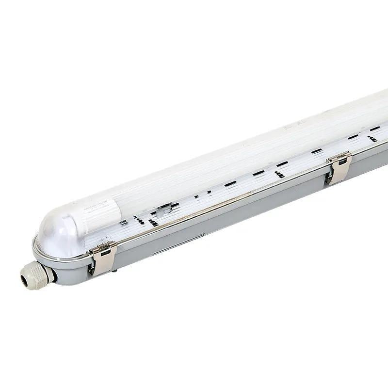 Kit de Réglette LED IP65 + Tube Néon LED 120cm T8 18W - Silamp France