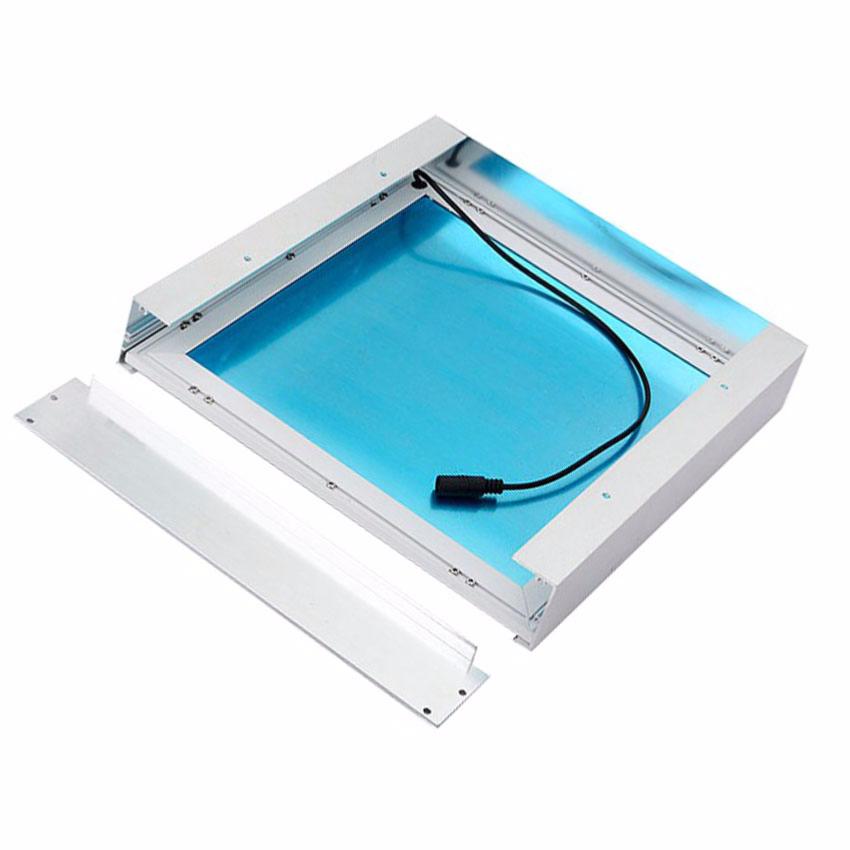Kit Saillie ALU pour Panneau LED 60x60 Slim (Pack) - Silamp France