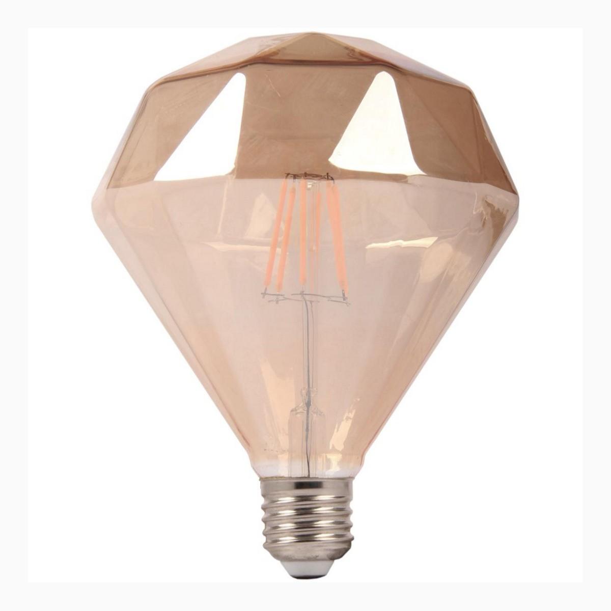 Ampoule LED E27 Dimmable 6W Ambrée Originale Silamp