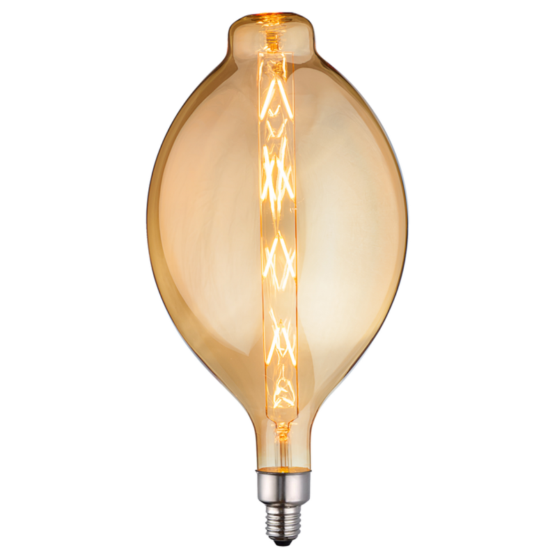 Ampoule LED E27 Filament 8W BT180 Citron