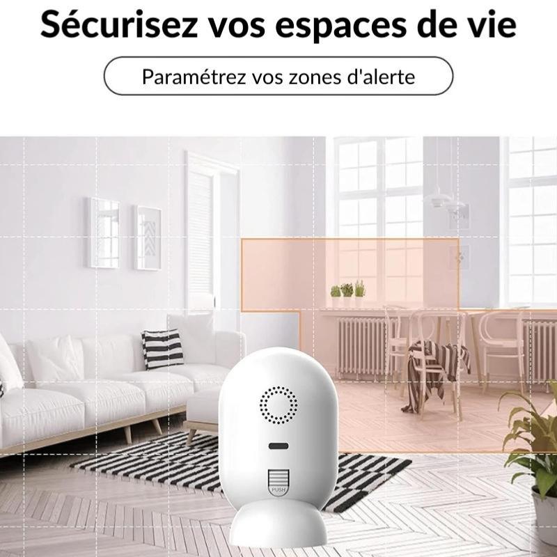 Caméra de Surveillance Intérieure Connectée WiFi 1080p