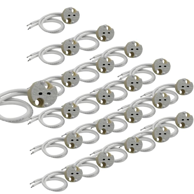 Pack de 20 - Douille GU5.3 MR16