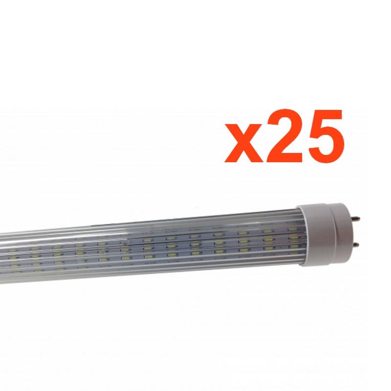 Tube Néon LED 150cm T8 24W (Pack de 25)