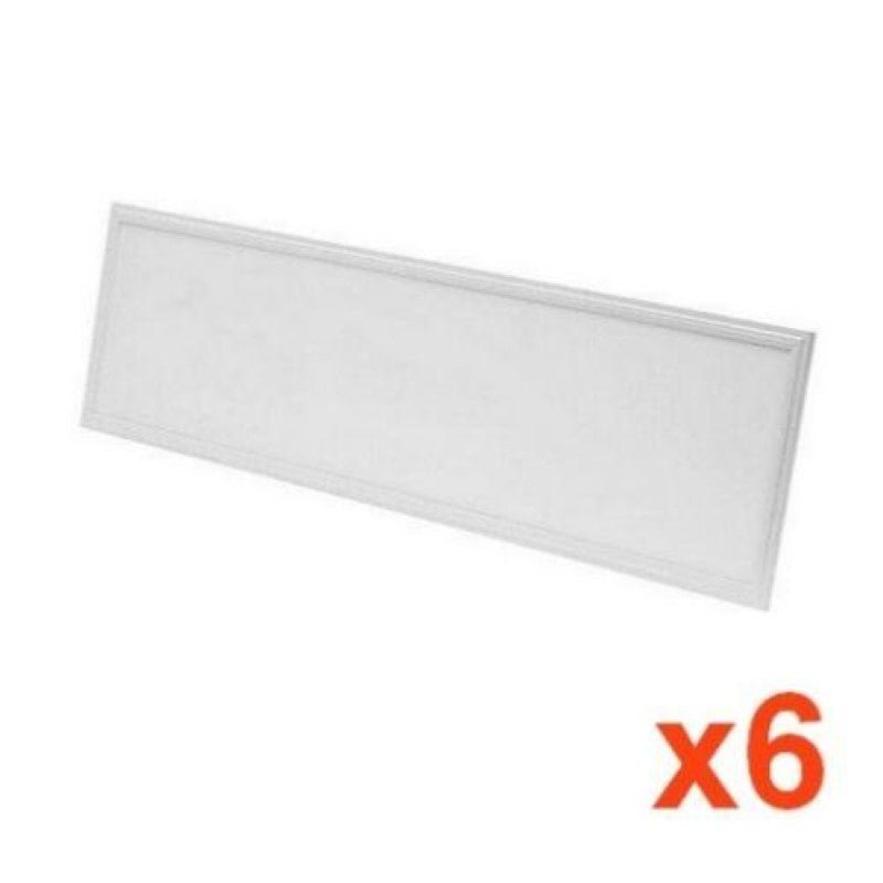 Panneau LED 120x30 Slim 45W BLANC - No Flicker (Pack de 6) - Silamp France