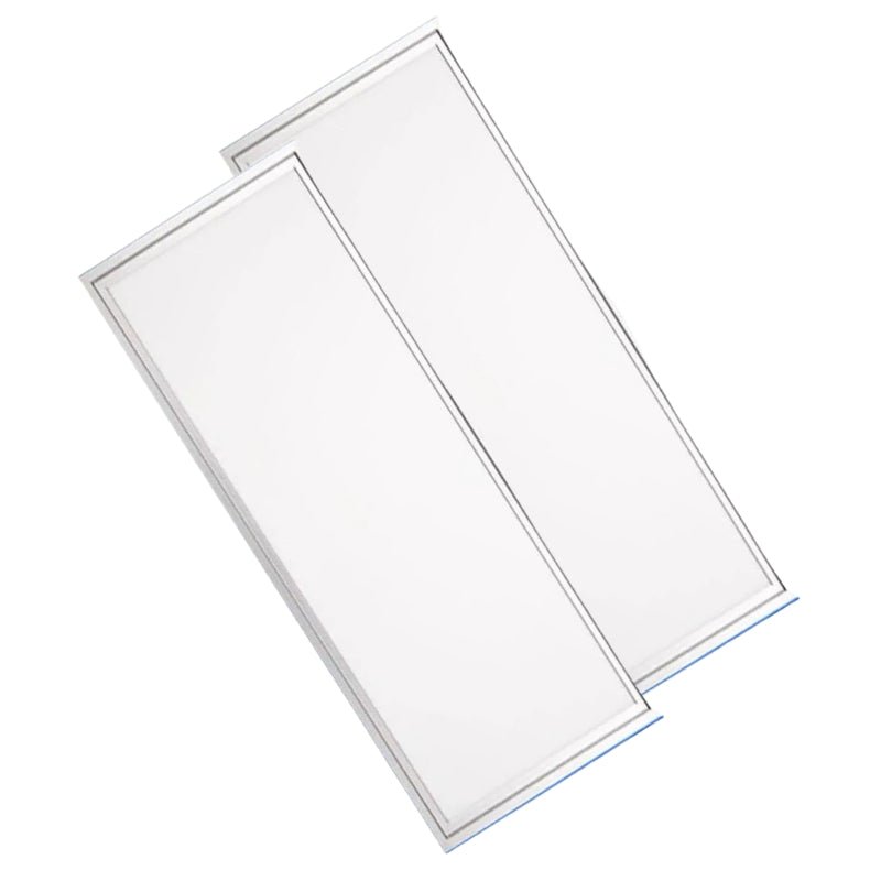 Panneau LED 120x30 Slim 48W Alu (Pack de 2) - Silamp France