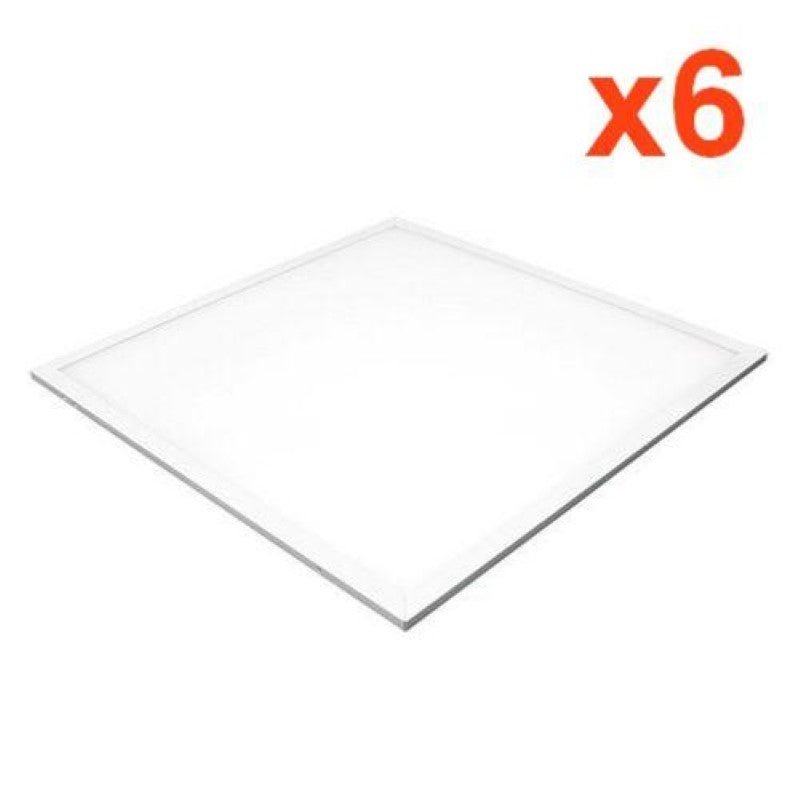 Panneau LED 60x60 Slim 29W 3600lm BLANC (Pack de 6) - Silamp France