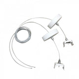 Kit de suspension Blanc pour Rails Triphasés