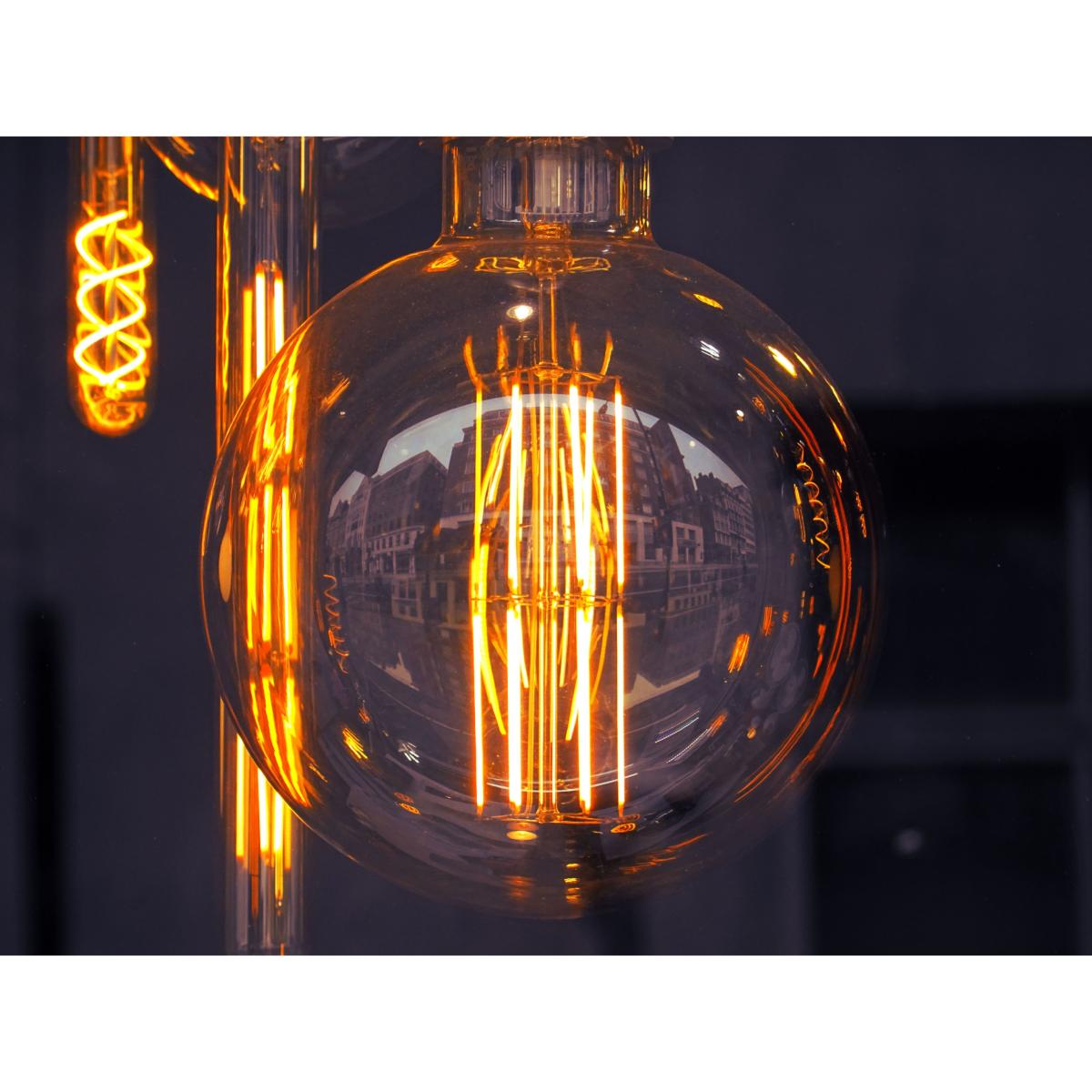 Ampoule LED E27 Filament Dimmable 8W G200 Globe XL