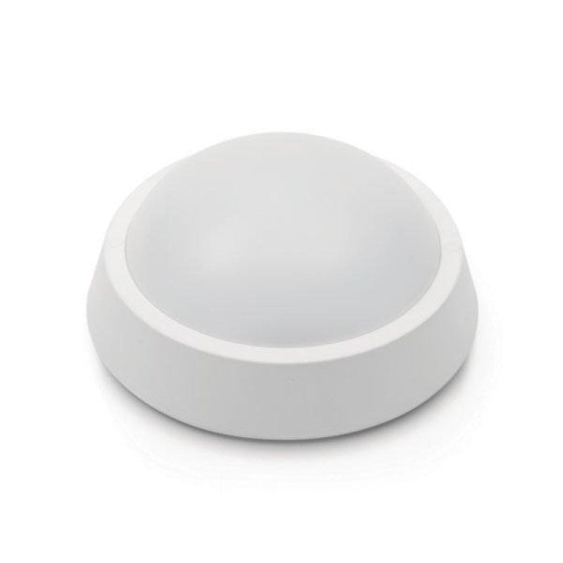 Plafonnier LED 8W Blanc Rond IP65 - Silamp France