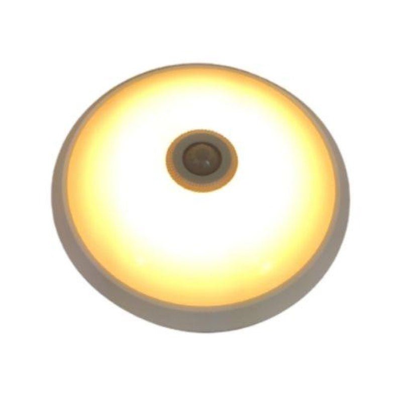 Plafonnier LED Rond 18W avec Détecteur de Mouvement Crépusculaire 220V - Silamp France