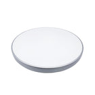 Plafonnier LED Rond 40W 220V Contour Argenté