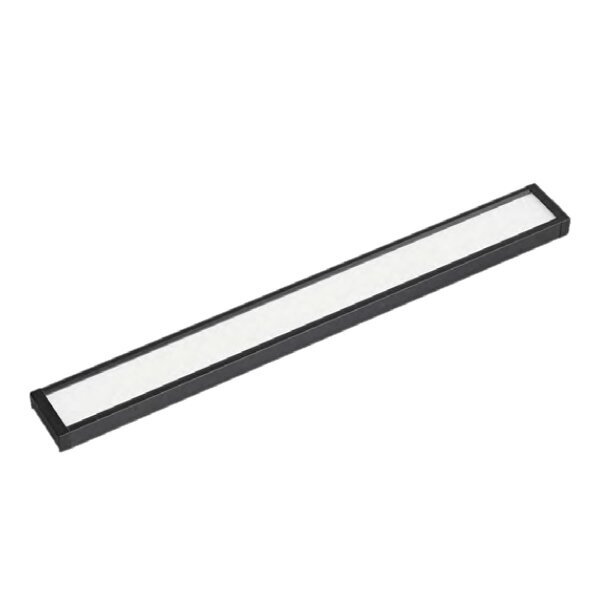 Profilé LED 12W 34cm Noir pour Rail Magnétique Extra Plat MM30 - Silamp France