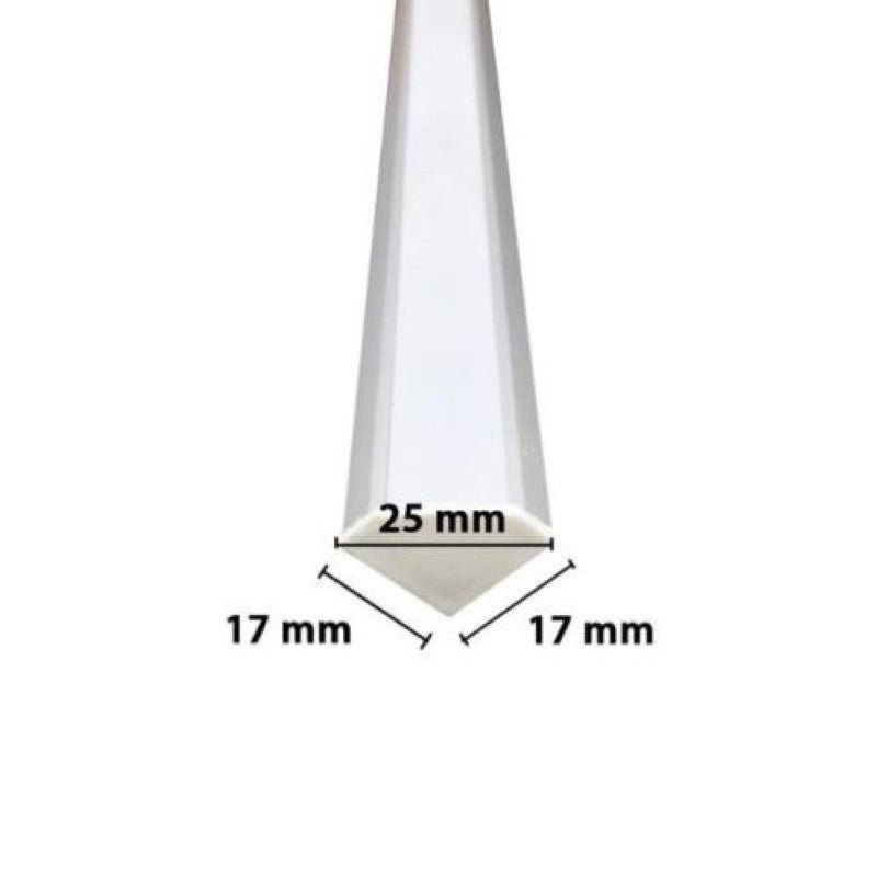 Profilé LED intégré 40cm 5W 12V Angle - Silamp France