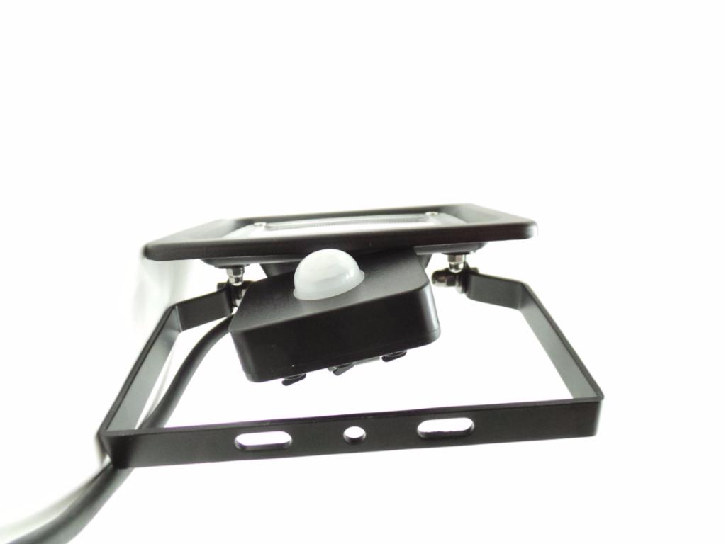 Projecteur LED 50W Détecteur de Mouvement Crépusculaire Extra Plat IP44 - Silamp France