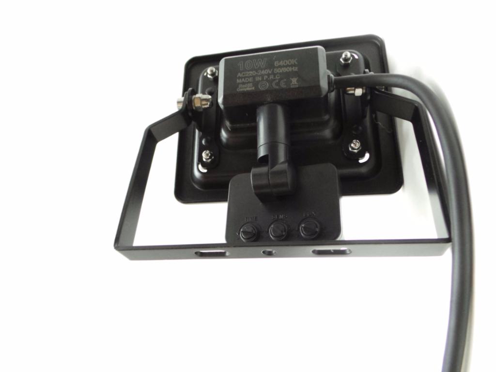 Projecteur LED 50W Détecteur de Mouvement Crépusculaire Extra Plat IP44 - Silamp France