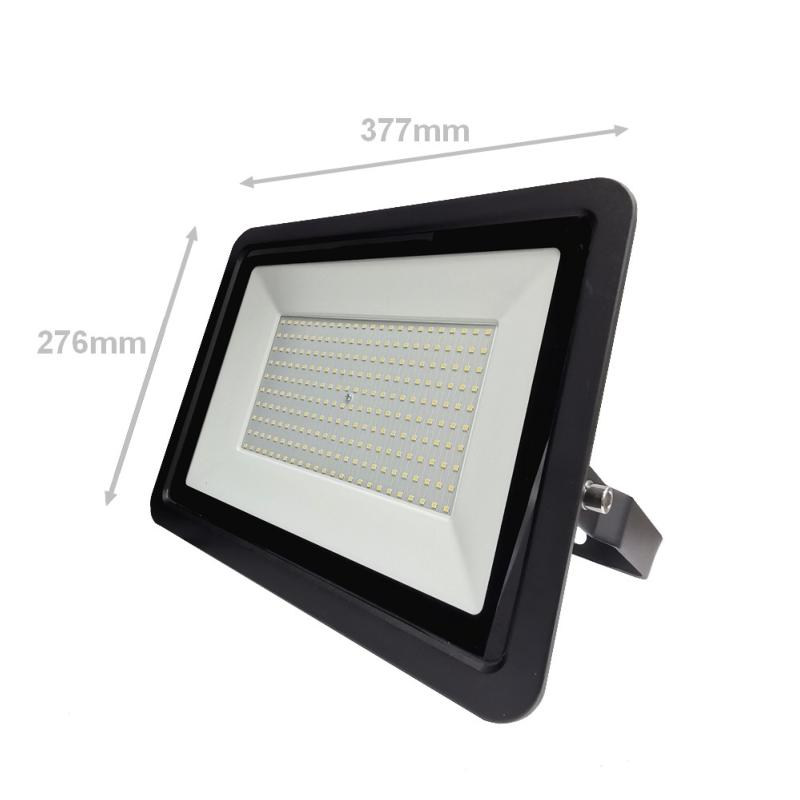 Projecteur LED Extérieur 200W IP65 Noir - Silamp France