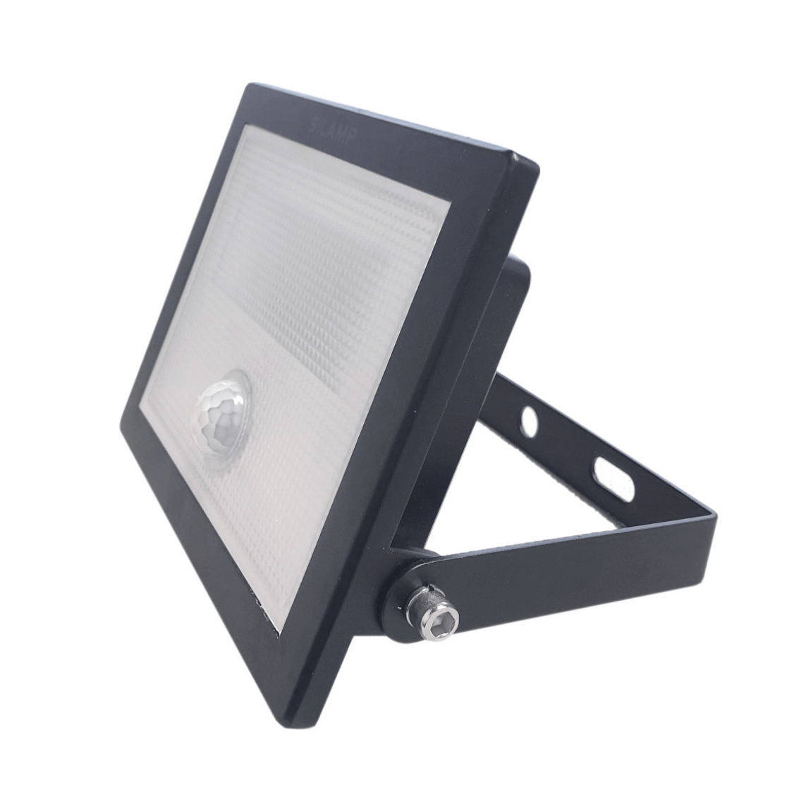 Projecteur LED Extérieur 30W Détecteur de Mouvement Crépusculaire Extra Plat IP65 NOIR - Silamp France