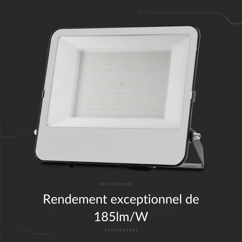 Projecteur LED Gris 200W 185lm/W - Silamp France