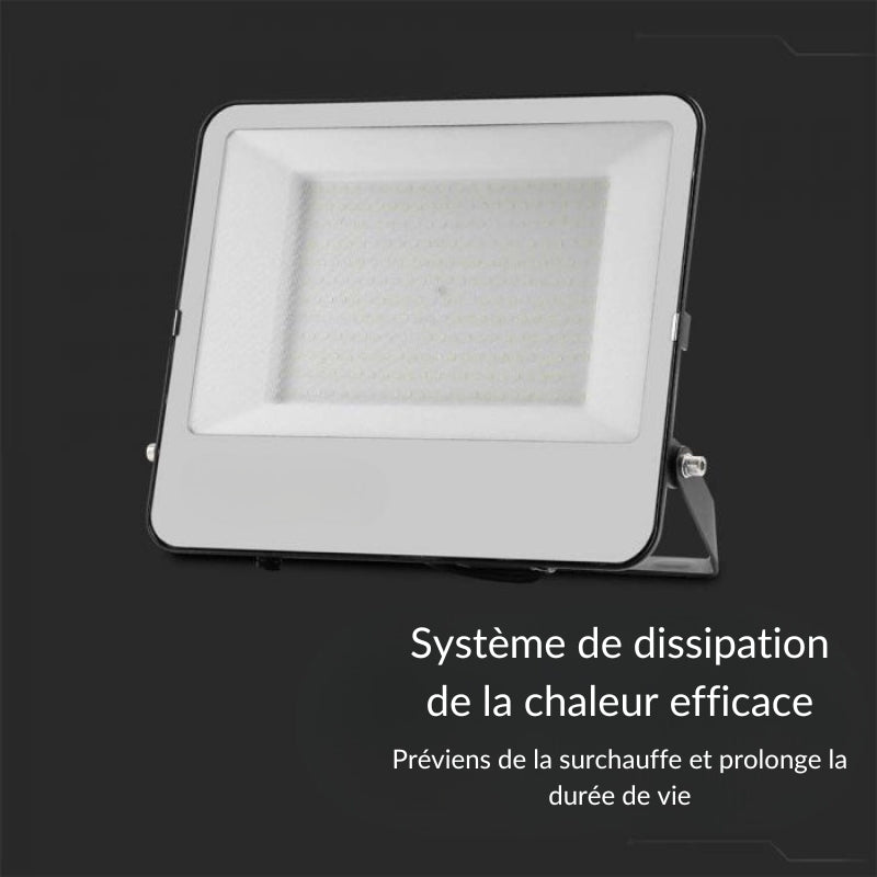 Projecteur LED Gris 200W 185lm/W - Silamp France