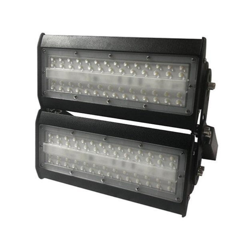 Projecteur LED Industriel 100W IP65 Noir - Silamp France