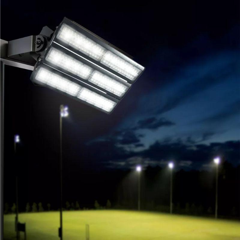 Projecteur LED Industriel 300W IP65 Noir - Silamp France