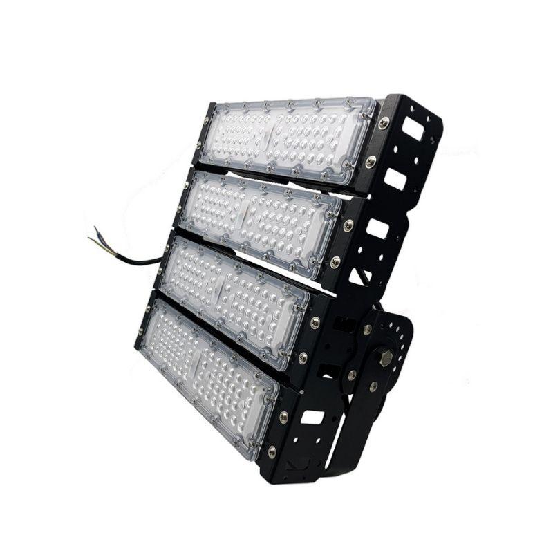 Projecteur LED Puissant Industriel 200W IP65 Noir - Silamp France