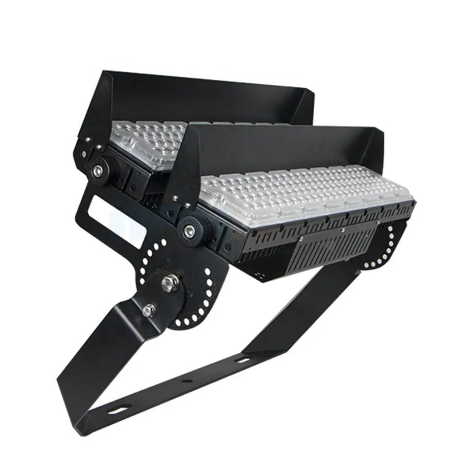 Projecteur LED Puissant Industriel 500W 170lm/W IP66 Noir Orientable - Silamp France