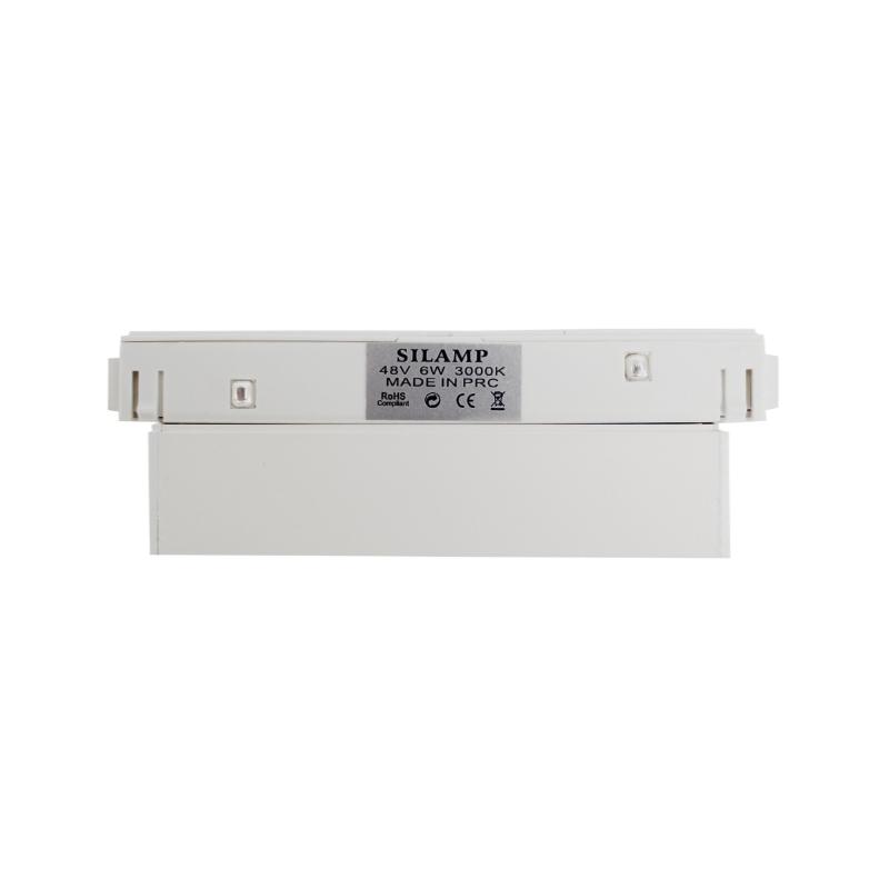 Projecteur LED sur Rail Magnétique 48V DC 6W BLANC - Silamp France