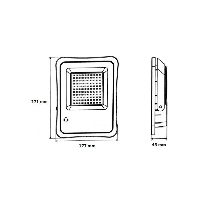 Projecteur Solaire LED 15W IP65 (Panneau Solaire + Télécommande Inclus) - Silamp France