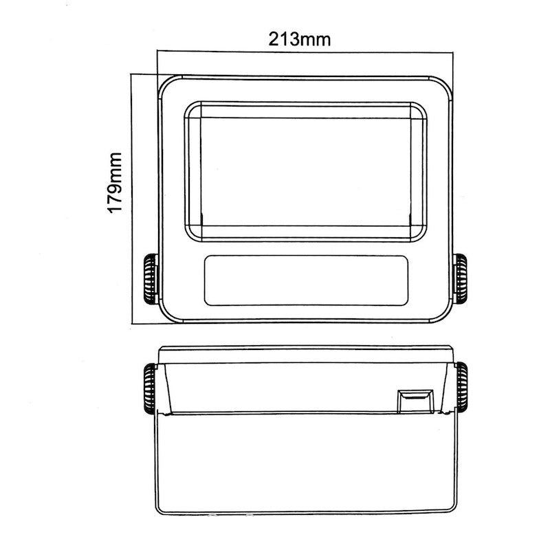 Projecteurs LED Extérieur 30W IP65 NOIR (Pack de 10) - Silamp France