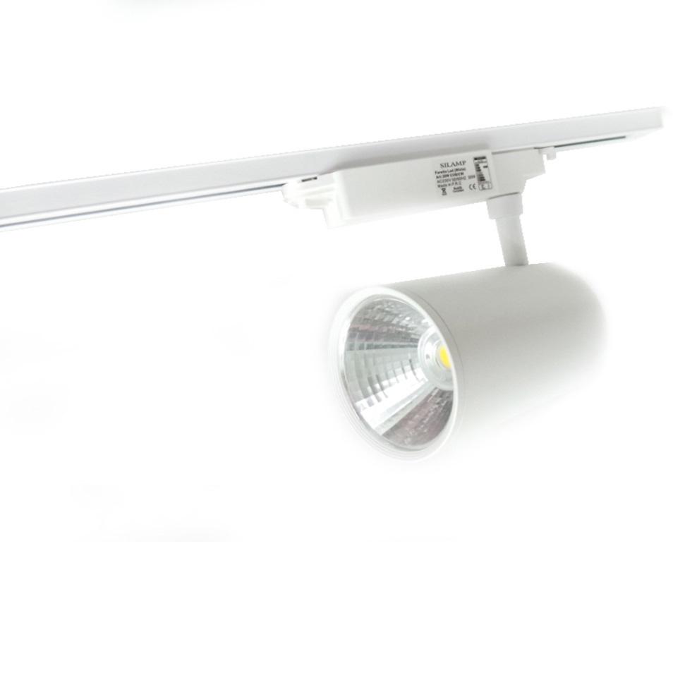 Rail Monophasé pour Spot LED 1m50 BLANC - Silamp France