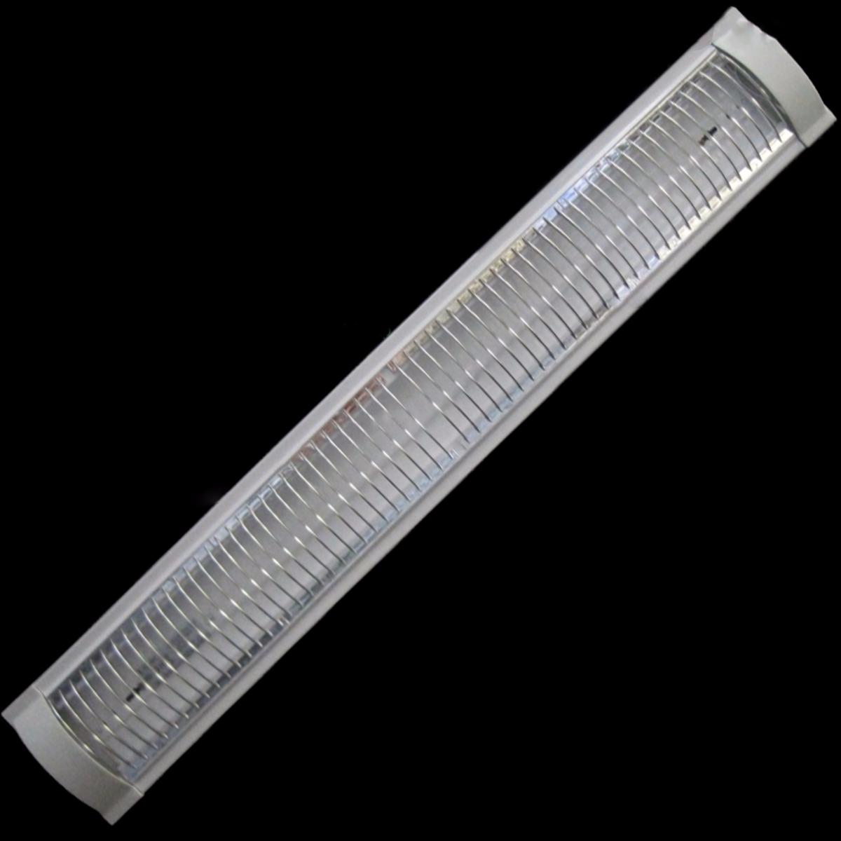 Réglette Double pour Tubes LED T8 150cm Grille - Silamp France