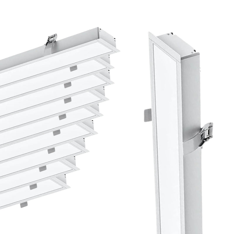 Réglette Encastrable LED 120cm 35W Blanc (Pack de 10) - Silamp France