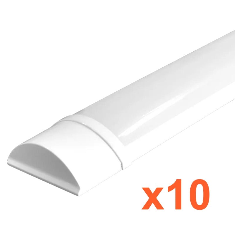 Réglette LED 120cm 30W IP40 (Pack de 10) - Silamp France