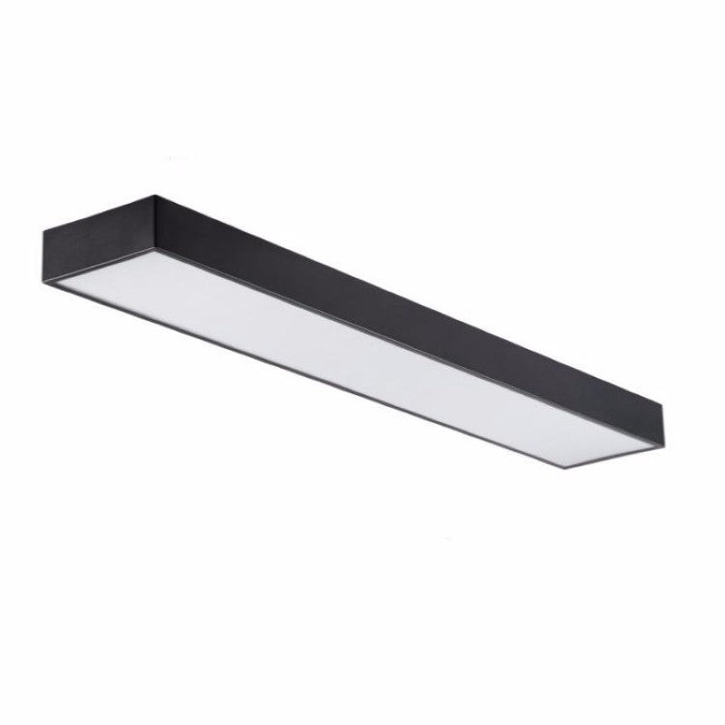 Réglette LED 120cm 45W Suspendue NOIR - Silamp France