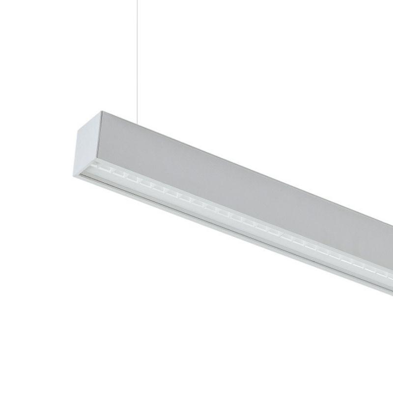 Réglette LED 120cmx5cm 48W Suspendue ALU - Silamp France