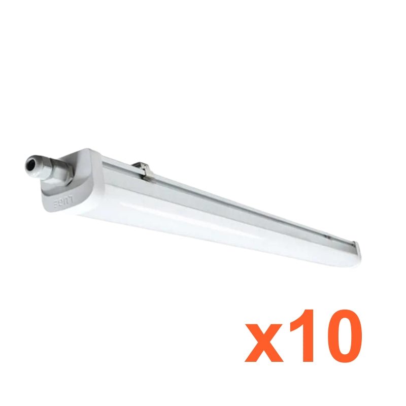 Réglette LED étanche 120cm 30W 120lm/W (Pack de 10) - Silamp France