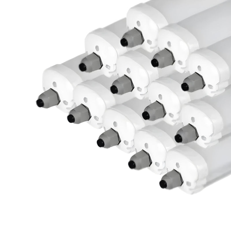 Réglette LED étanche 120cm 36W IP65 120lm/W Interconnectable (Pack de 12) - Silamp France